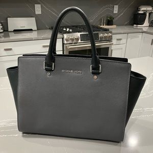 Michael Kors Selma LG, Slate/Black